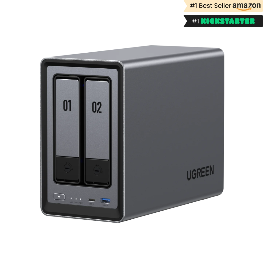 URGREEN NASYNC DXP2800 for 2+2 disks, Intel N100, 8GB DDR5, 2.5GBE Network