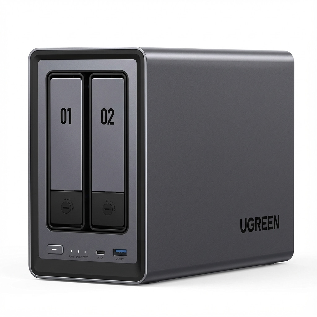 URGREEN NASYNC DXP2800 for 2+2 disks, Intel N100, 8GB DDR5, 2.5GBE Network-11
