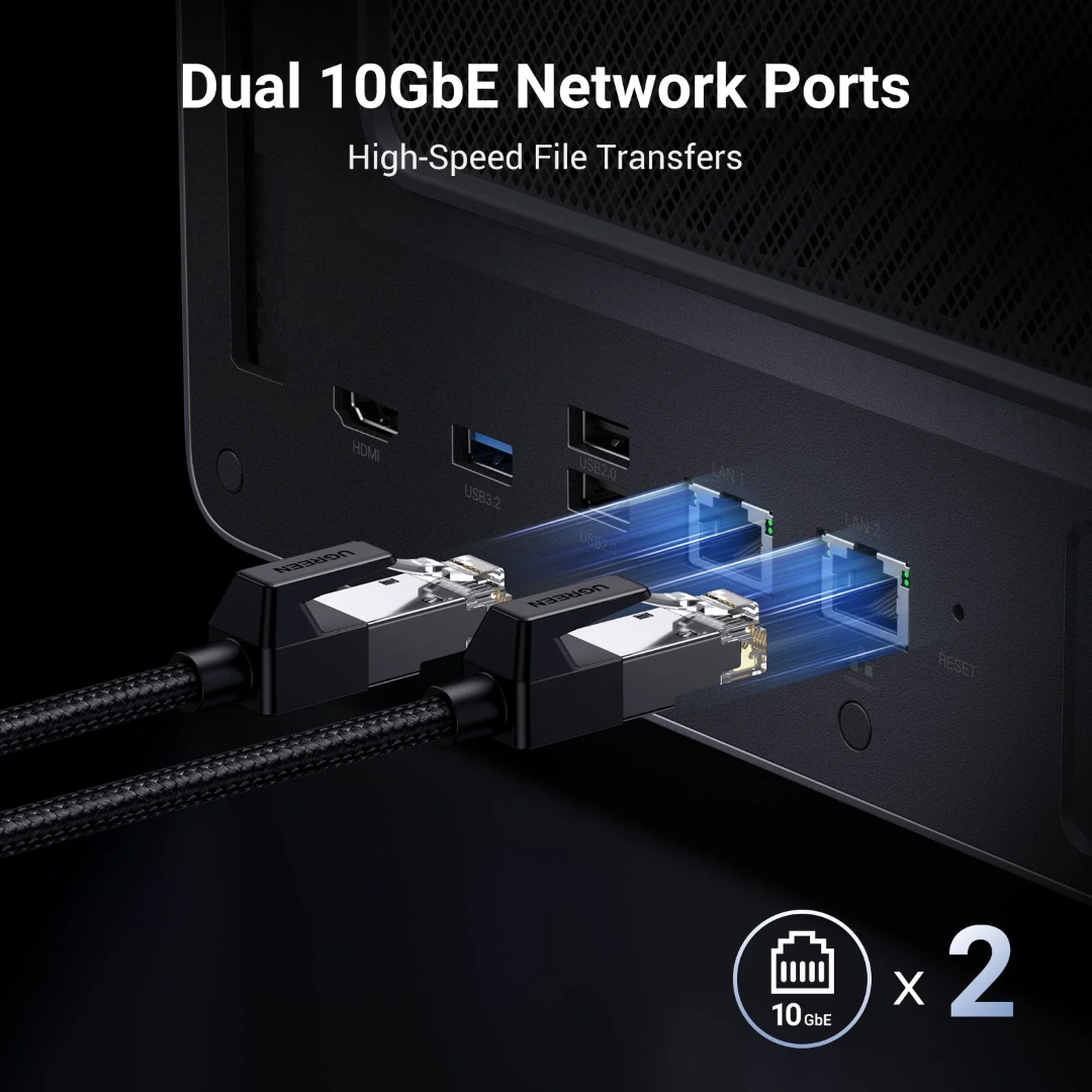 NAS uređaj UGREEN DXP6800 PRO (Intel i5-1235U, 8GB DDR5, 6 SATA, 2 M.2, 2x 10GBE)-4