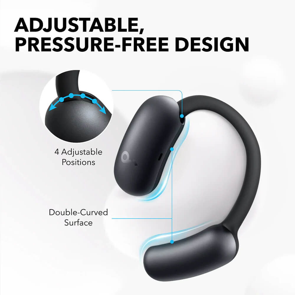 Slušalice ANKER Soundcore AeroFit 2 Open-Ear crne (bežične)-1