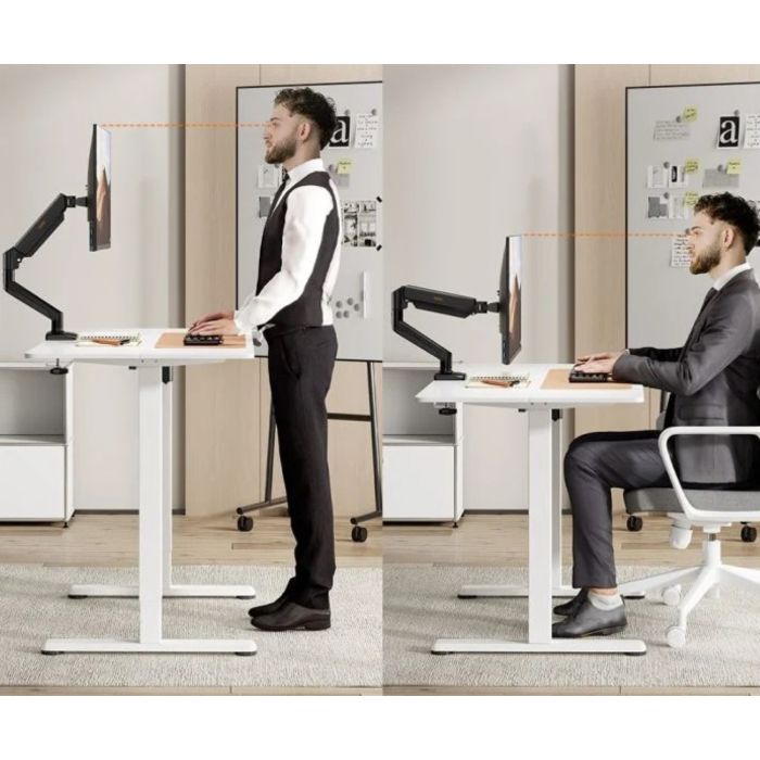 Stolni nosač za monitor VONHAUS 3000914 (za 1 monitor, do 32", do 9kg, plinska opruga)-11