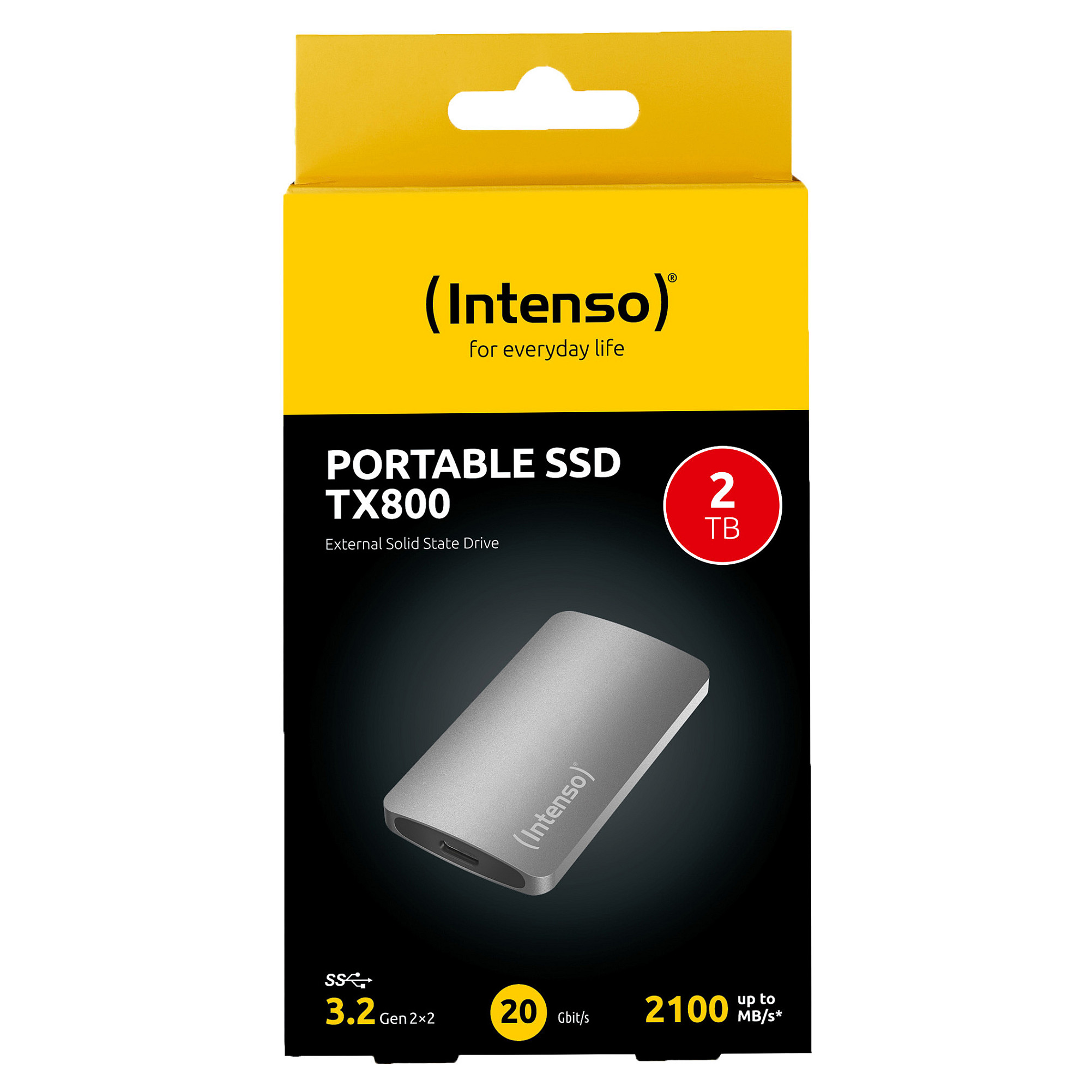 Intenso 2TB SSD TX800 USB 3.2 GEN2X2-9