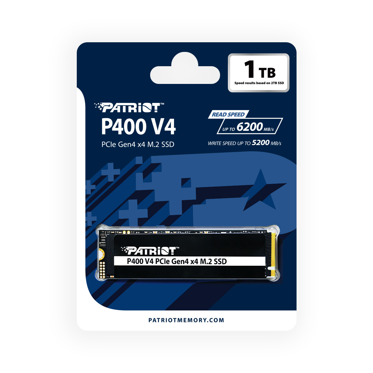 SSD PATRIOT P400 V4 1TB M.2 NVME PCIe Gen 4 x4-1