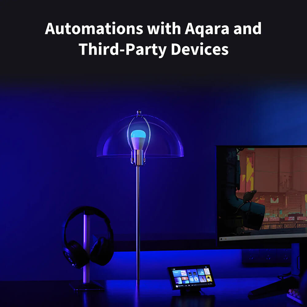 LED žarulja AQARA T2, GU10 CCT (Thread/Zigbee, 16 milijuna boja, Apple Homekit, 450 lm, 25,000 sati)-3