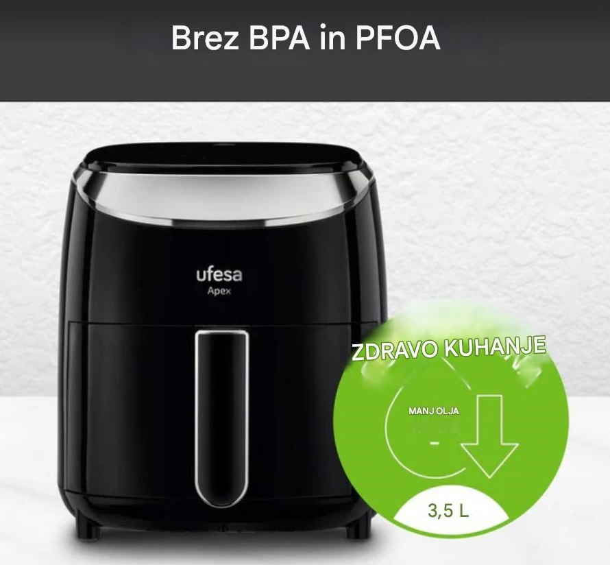 Digitalna friteza UFESA Apex 3.5L 1,500 W-3
