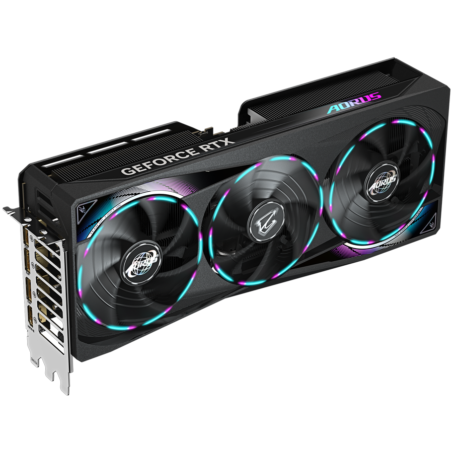 Grafička kartica GIGABYTE Aorus GeForce RTX 5070 Master 12G (12GB GDDR7, PCI-E 5.0, 3 x DisplayPort, 1 x HDMI, RGB Halo)-25