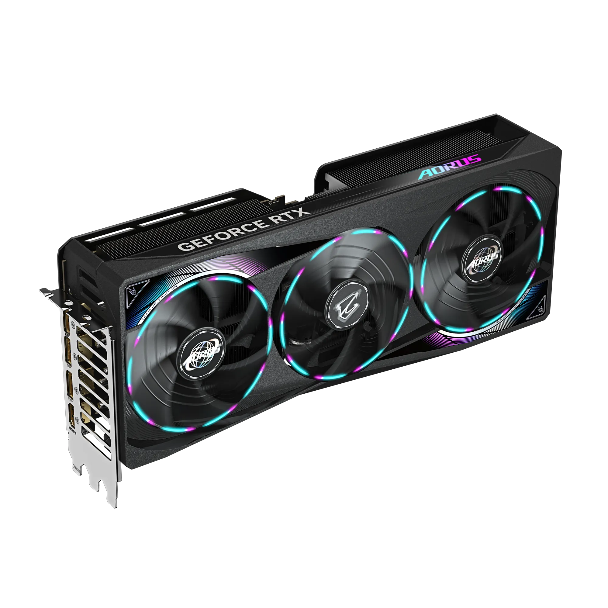 Grafička kartica GIGABYTE Aorus GeForce RTX 5070 Master 12G (12GB GDDR7, PCI-E 5.0, 3 x DisplayPort, 1 x HDMI, RGB Halo)-4