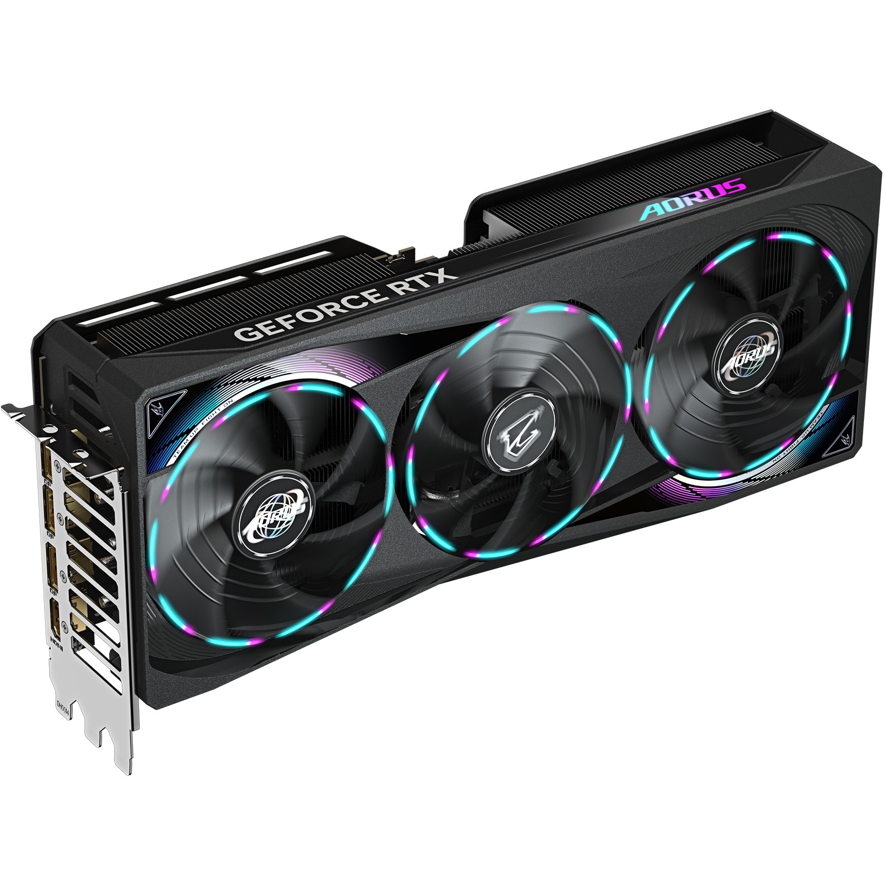 Grafička kartica GIGABYTE Aorus GeForce RTX 5070 Master 12G (12GB GDDR7, PCI-E 5.0, 3 x DisplayPort, 1 x HDMI, RGB Halo)-15