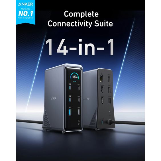Punjačka stanica ANKER Prime 160W Charging Station 14v1-7