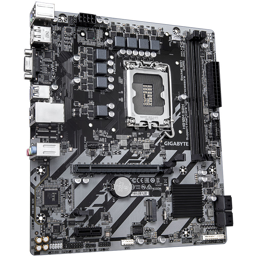 Matična ploča GIGABYTE H810M S2H DDR5 SATA3 DP USB3.2GEN1 LGA1851 MATX-9