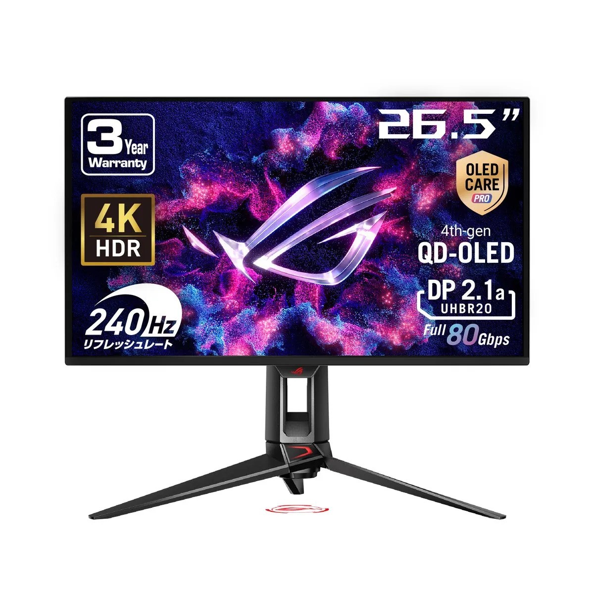 Monitor ASUS PG27UCDM (27", 4K, 2xHDMI, DP, USB-C, 240Hz)