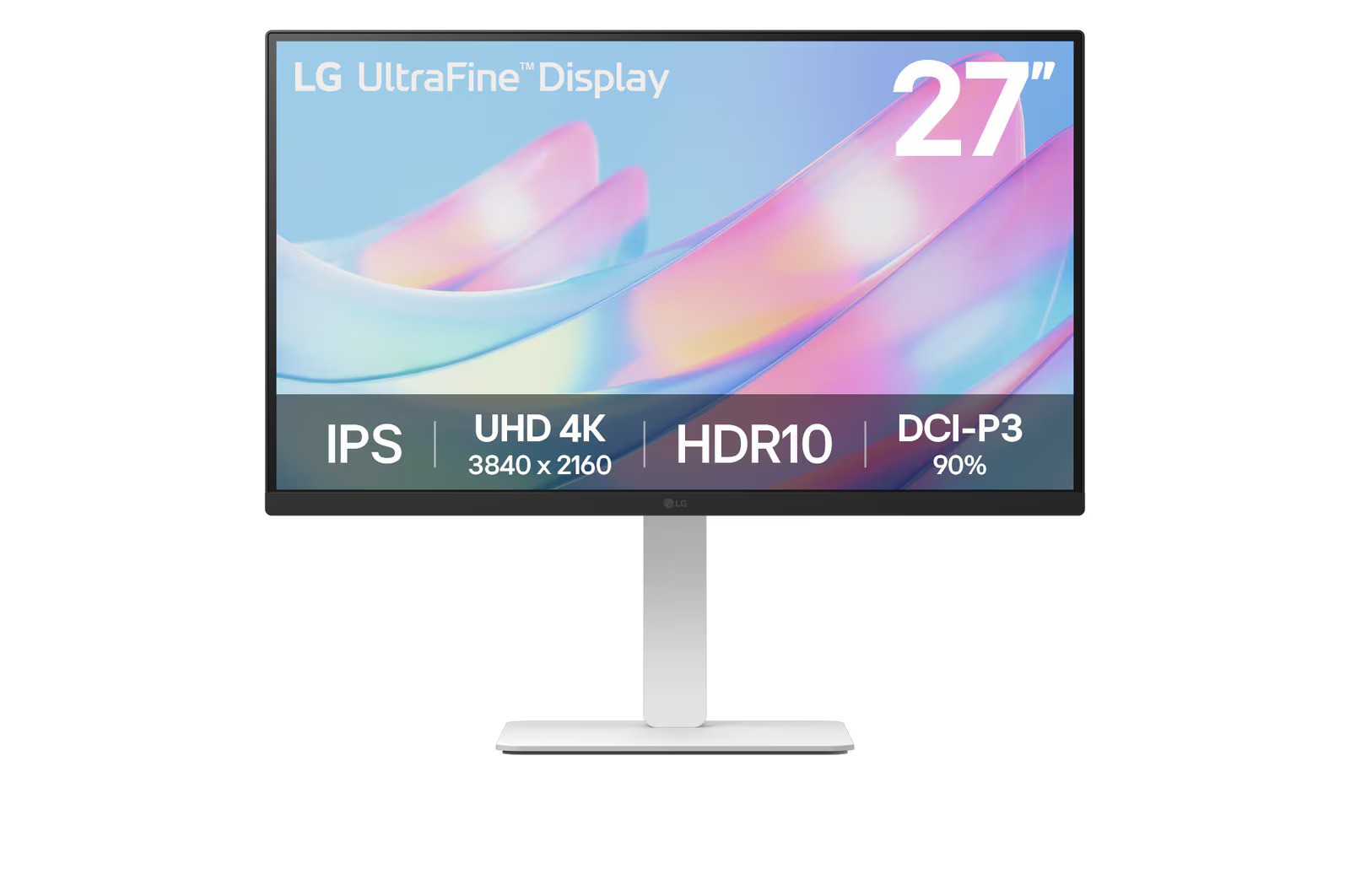 Monitor LG 27US550-W (27" LED IPS, 4K, DP, 2xHDMI, HAS)
