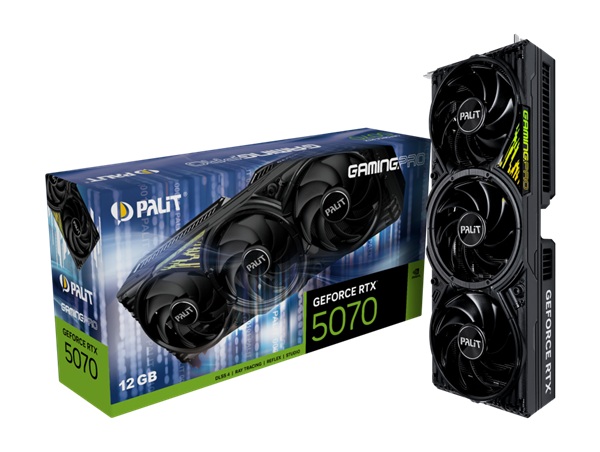 Grafička kartica → PALIT → RTX5070 GamingPro → (12GB GDDR7)