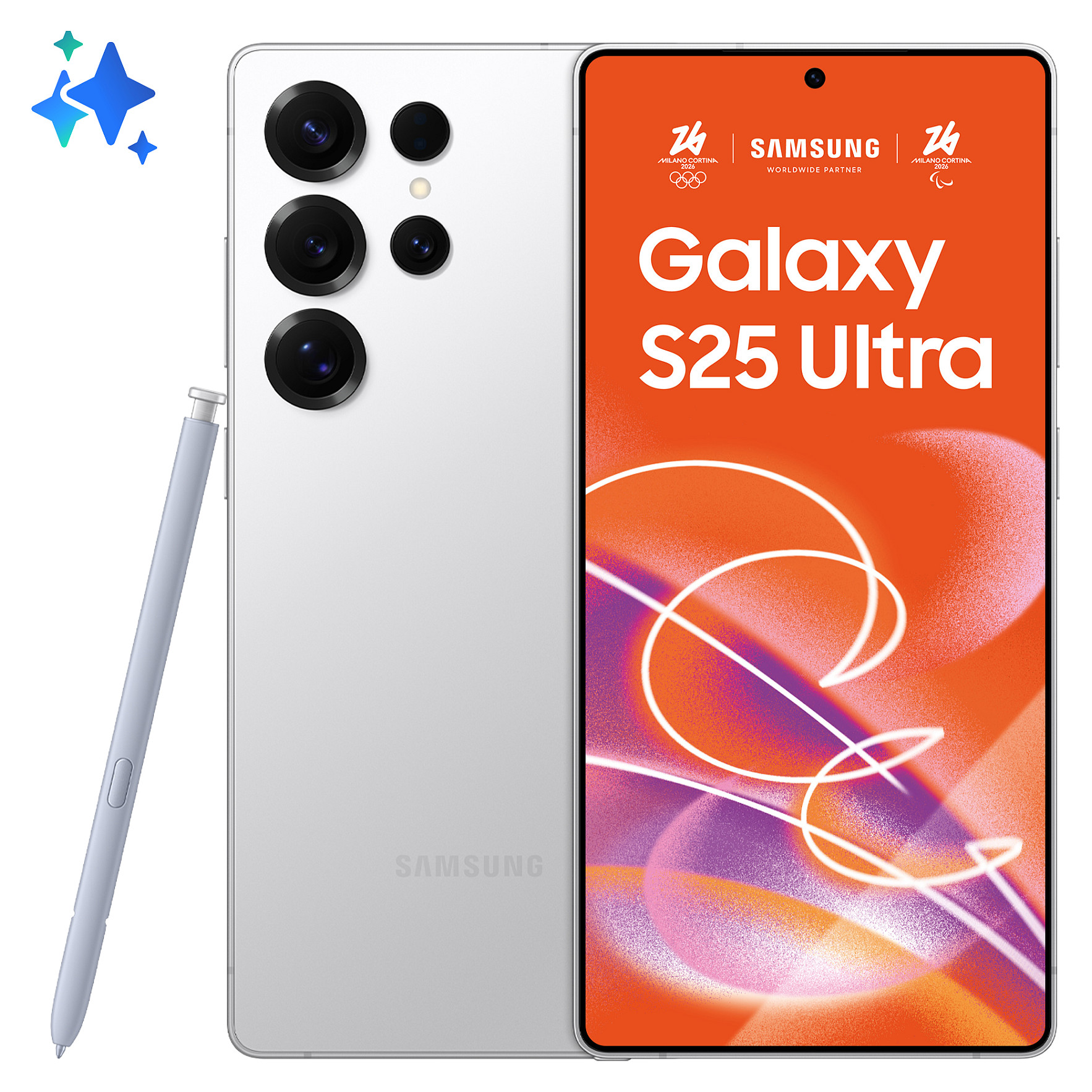 Mobitel SAMSUNG Galaxy S25 Ultra 12GB/256GB Titanium Whitesilver EU SM-S938BZSDEUE-7