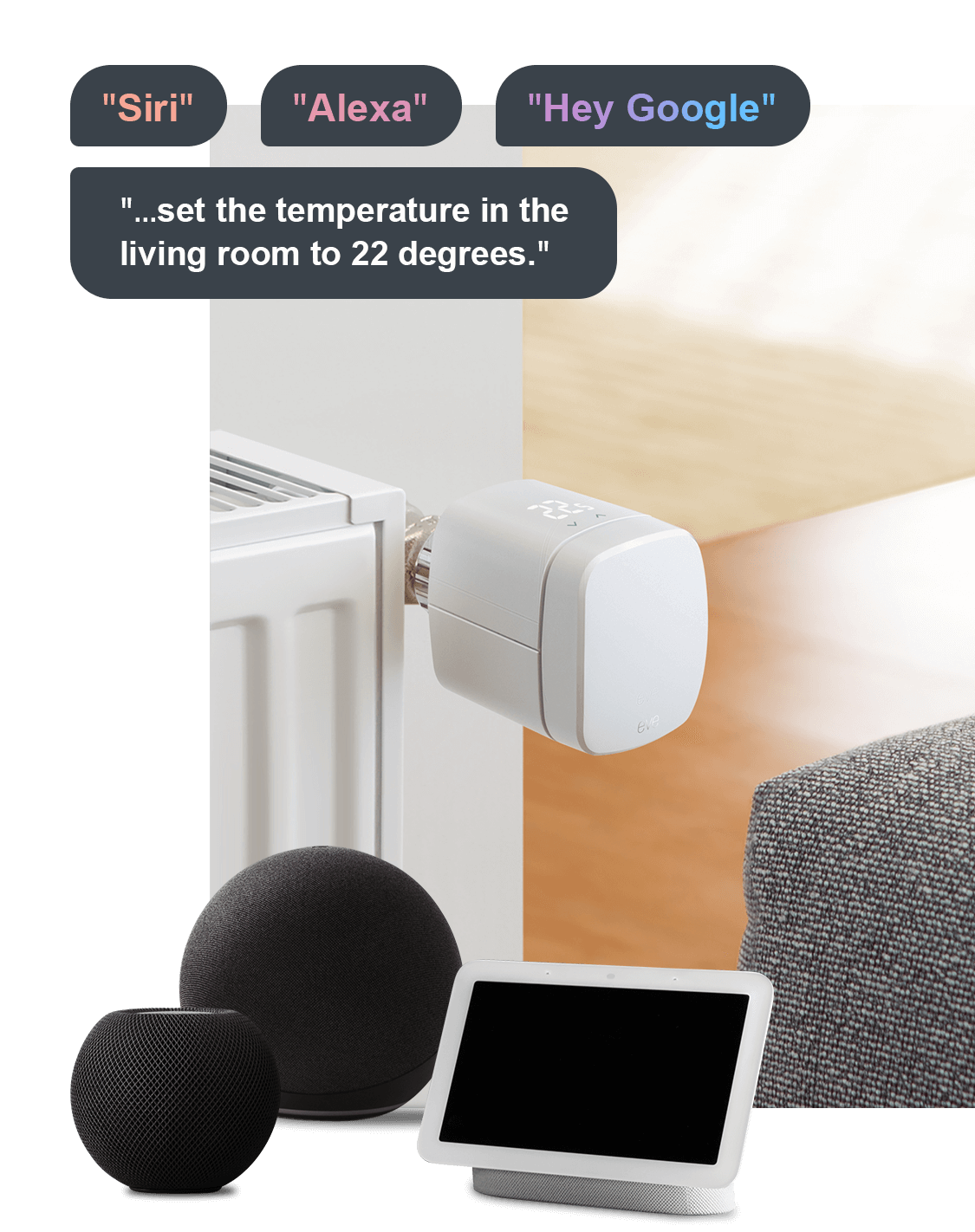 Smart radijatorski ventil EVE Thermo (Matter)-3