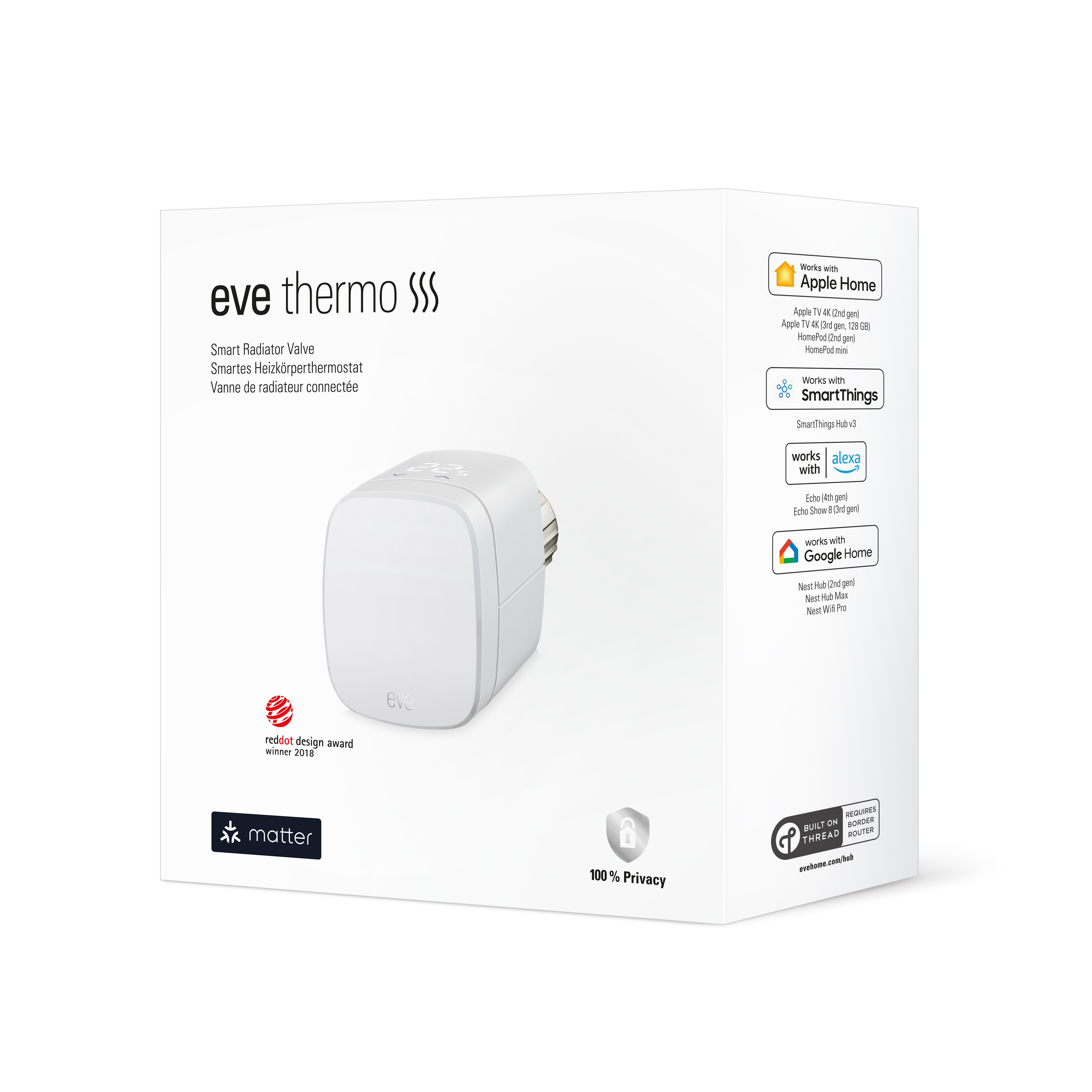 Smart radijatorski ventil EVE Thermo (Matter)-4
