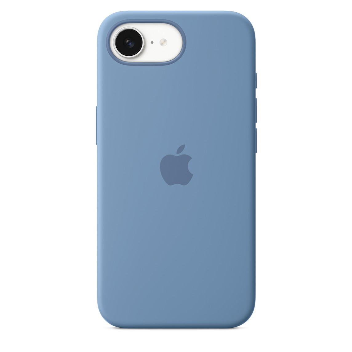 Silikonska maska za iPhone 16e APPLE Winter Blue