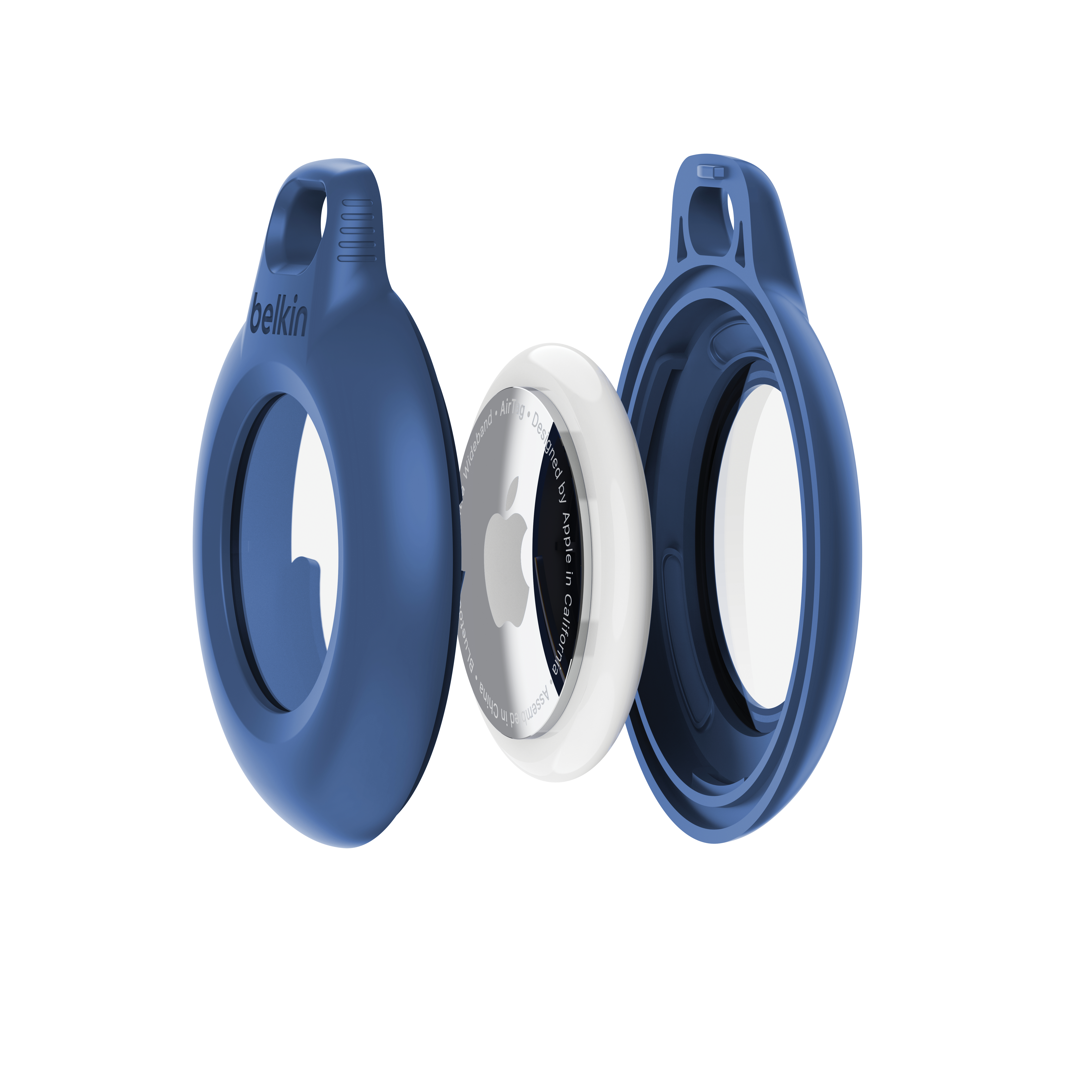 Belkin Secure Holder za Airtag - Vodootporna privjesnica - 1 pakiranje - Plava-2