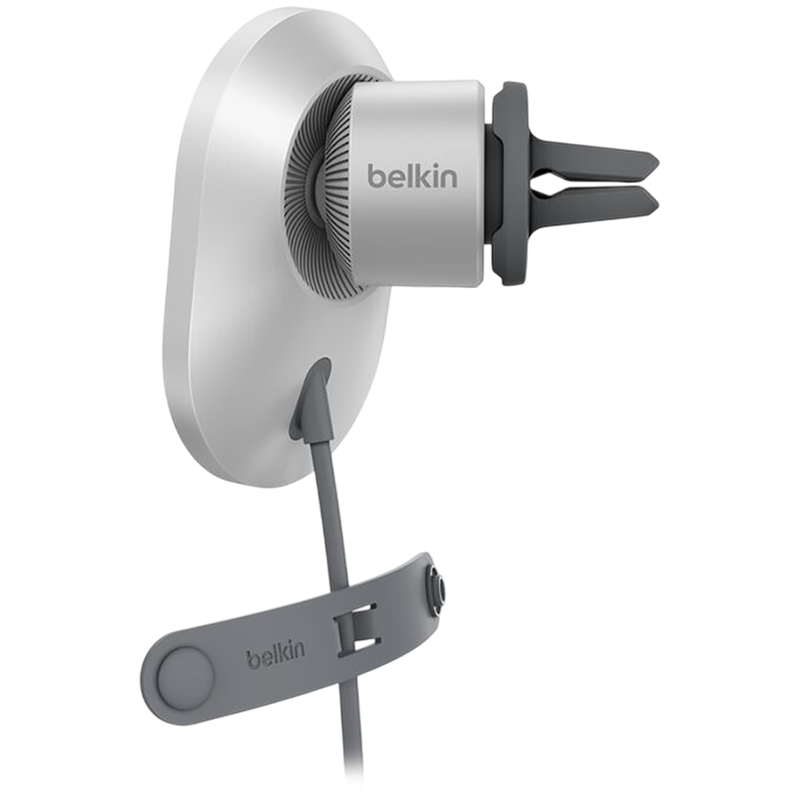 Punjač BELKIN BoostCharge Pro Wireless Car Charger (15W, Qi2, bijela)-7
