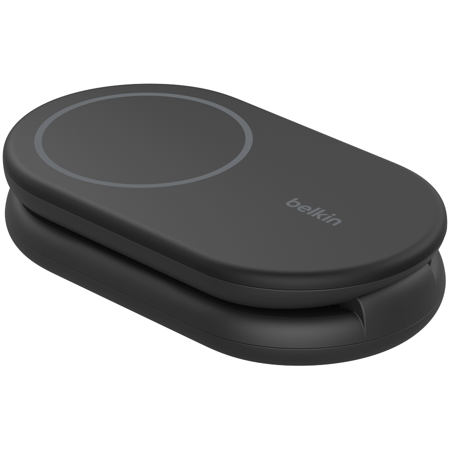 Bežični punjač BELKIN BOOSTCHARGE Qi2 15w Magnetic 2in1 Stand - Crni (15W, Qi, 2u1, magnetni, crni)-6