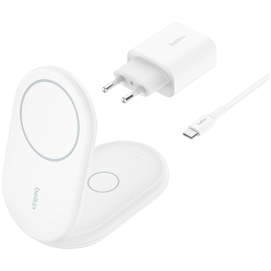 Punjač BELKIN BOOSTCHARGE Qi2 15w Magnetic 2in1 Stand-6