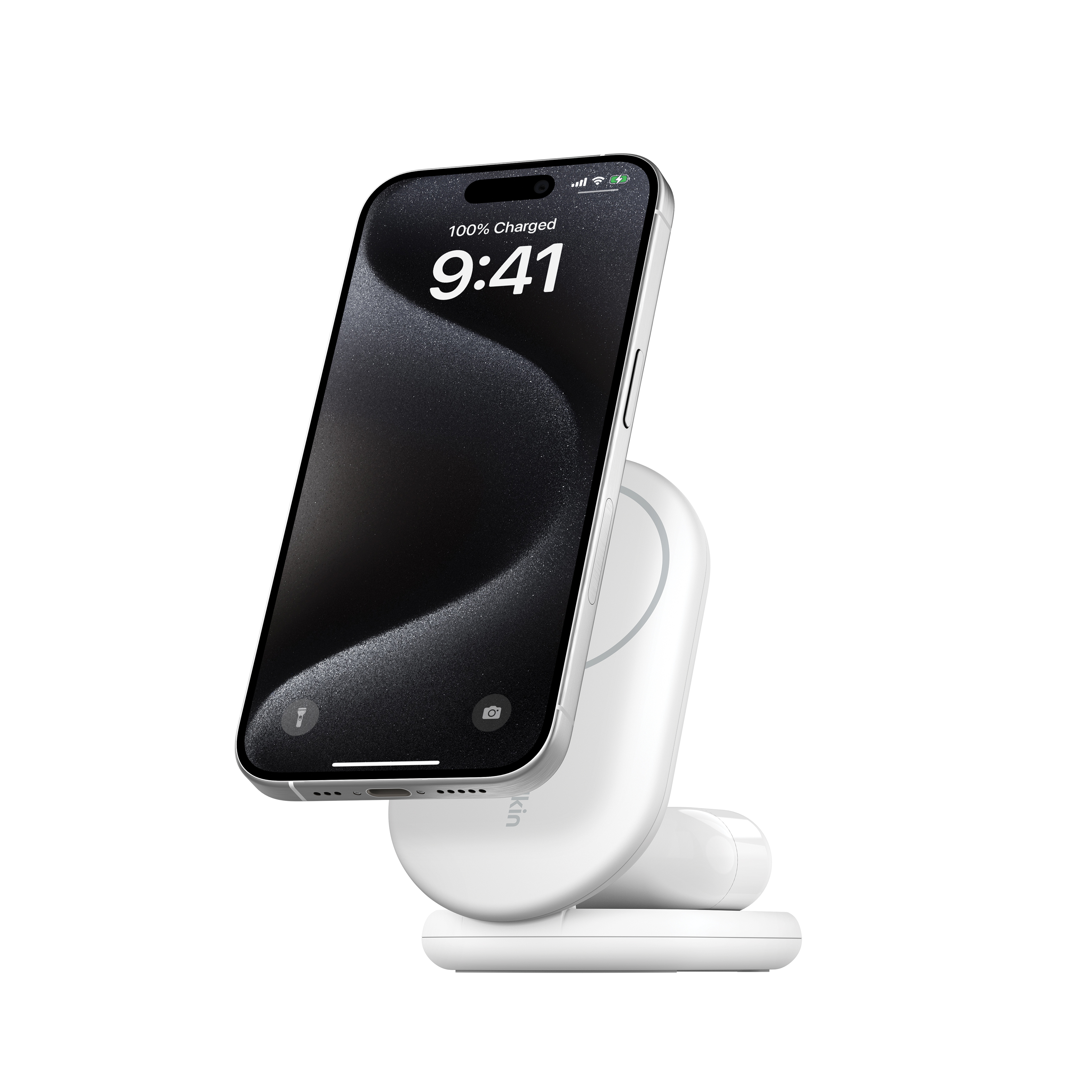 Punjač BELKIN BOOSTCHARGE Qi2 15w Magnetic 2in1 Stand-0