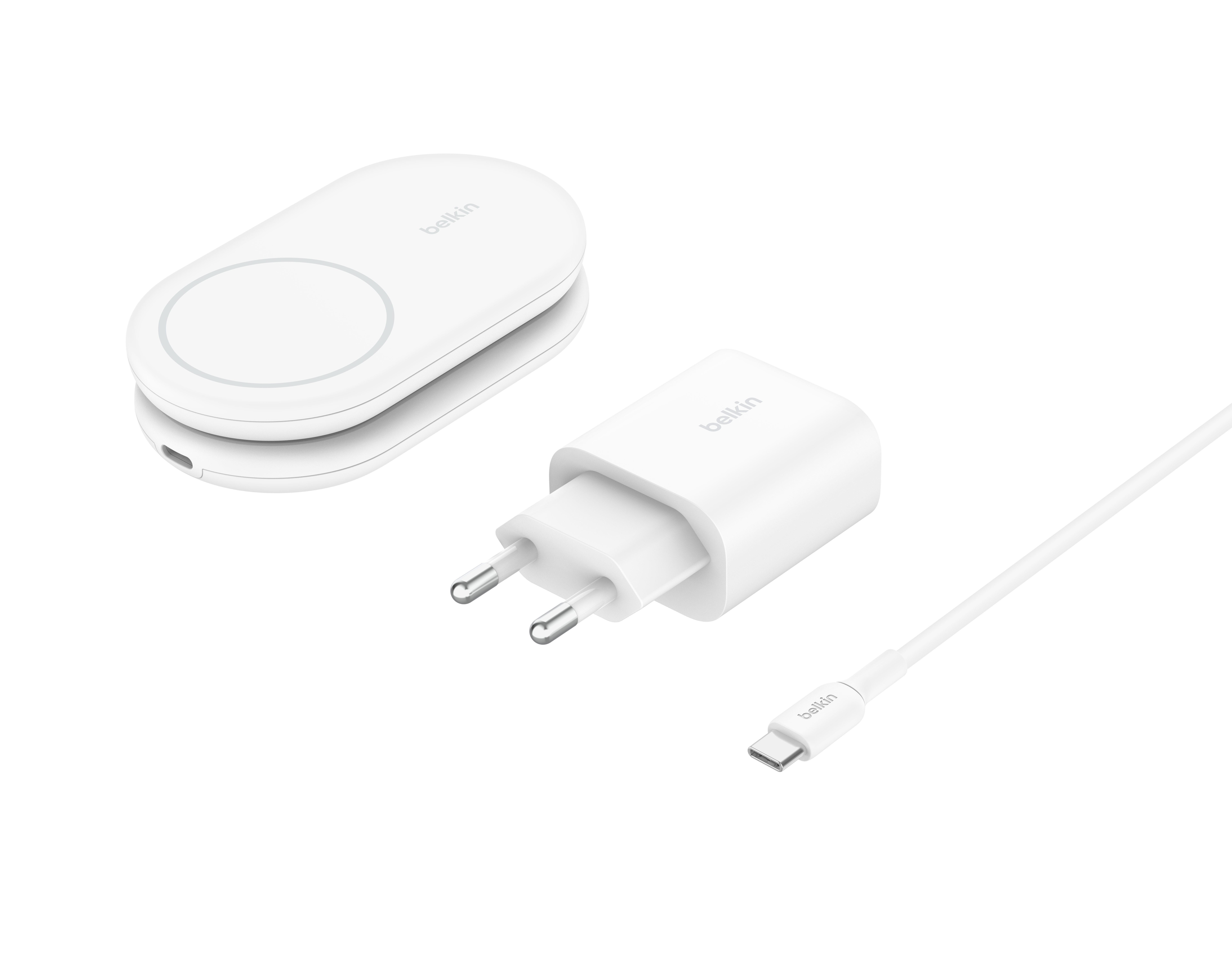 Punjač BELKIN BOOSTCHARGE Qi2 15w Magnetic 2in1 Stand-1