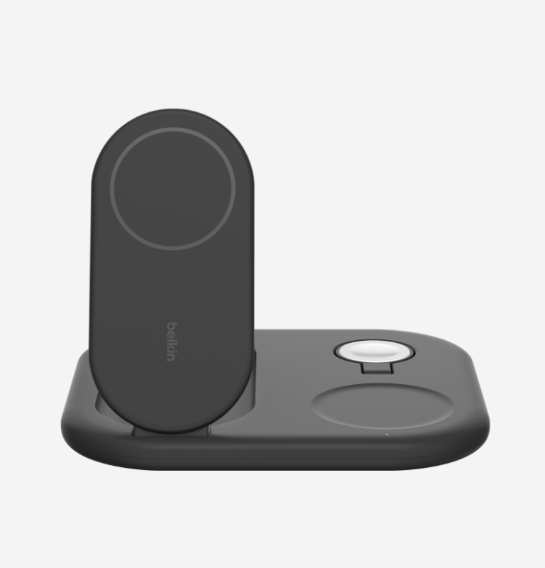 Belkin BOOSTCHARGE Qi2 15w Magnetic 3in1 Stand - Black-1