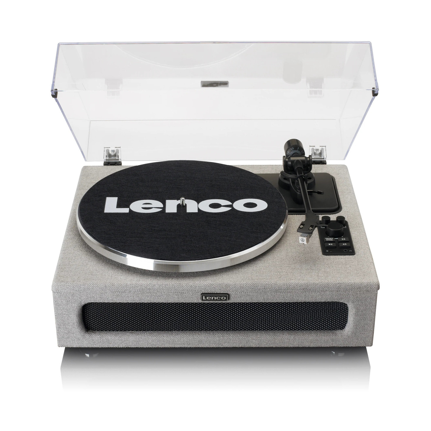 Gramofon LENCO LS-440GY, Bluetooth, RCA izlaz, AUX in, zvučnici 2x 10W + 2x 10W-3