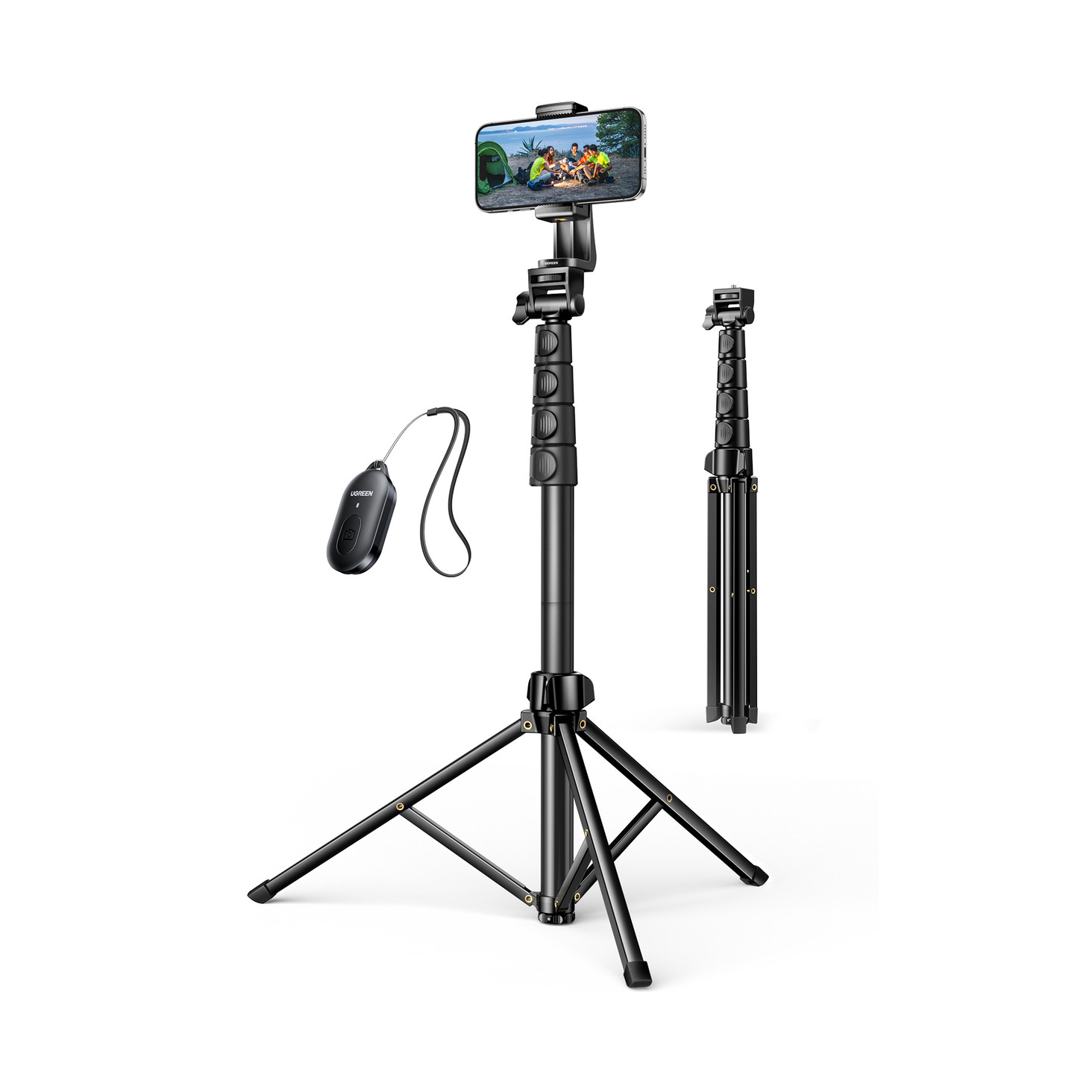 Selfie štap UGREEN LP680 Bluetooth crni-6