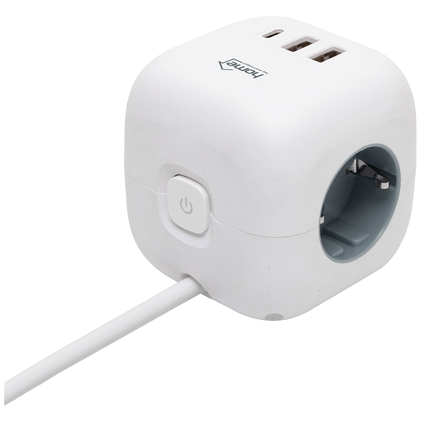 home Produžni kabl, 3 utičnice, 2 x USB A, 1 x USB C, 1.5 met. - CUBE2-1