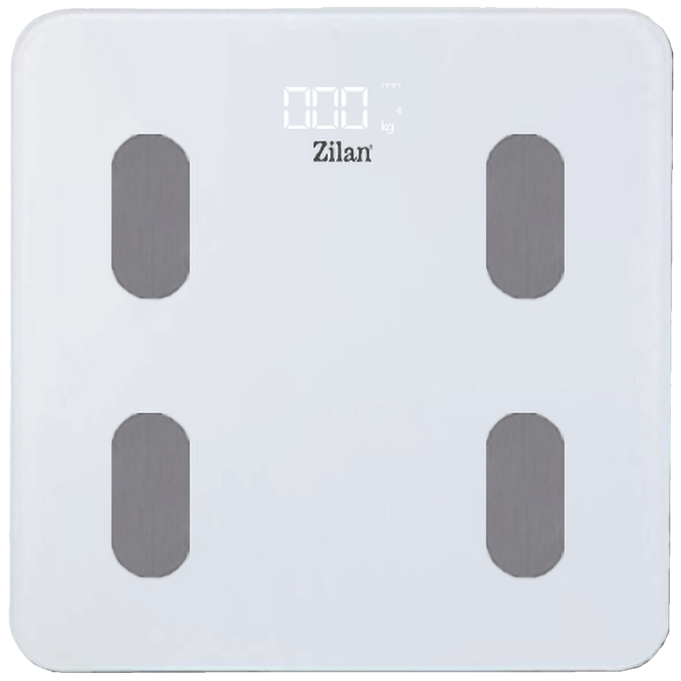 Pametna osobna vaga ZILAN, tjelesna, do 180 kg, LED zaslon, Bluetooth - ZLN8979