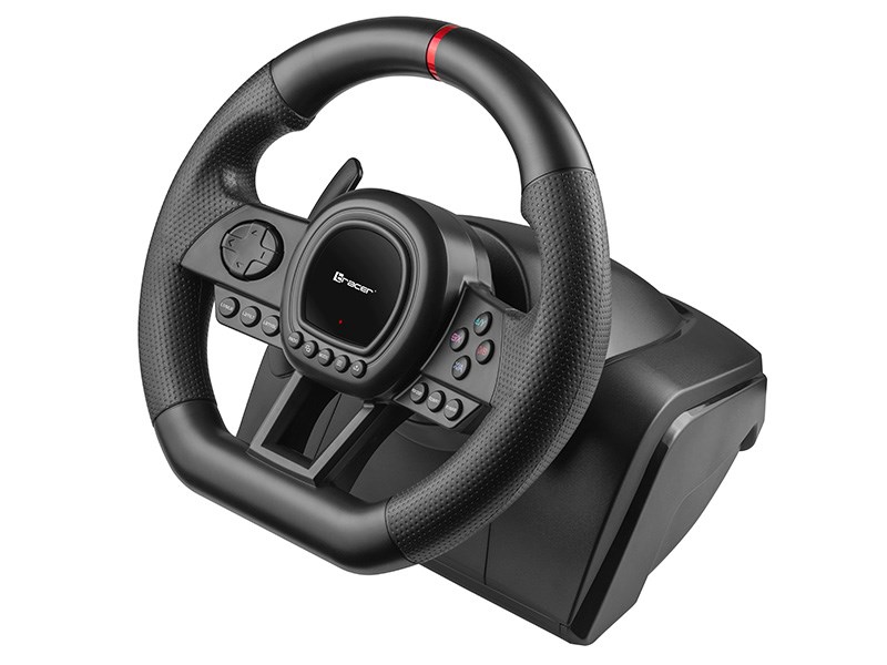 Tracer TRAJOY47345 Gaming Controller Black Steering Wheel + Pedals PlayStation 4, PlayStation 3, Xbox One, Xbox 360, Switch, PC-3