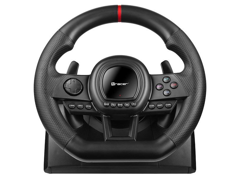 Tracer TRAJOY47345 Gaming Controller Black Steering Wheel + Pedals PlayStation 4, PlayStation 3, Xbox One, Xbox 360, Switch, PC-5