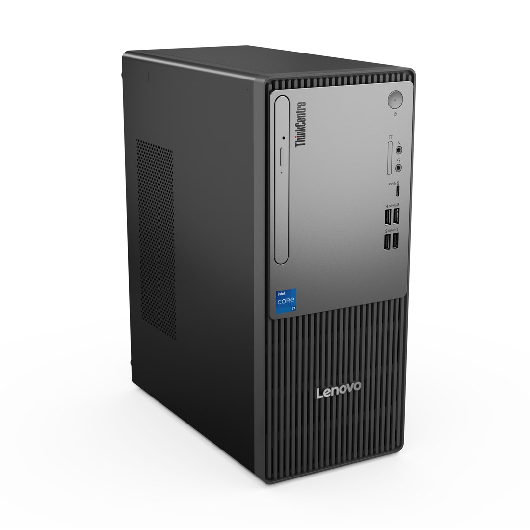 Stolno računalo LENOVO ThinkCentre neo 50t (i3-14100, 8gb ddr5, 512gb ssd, win 11 pro, crno)-1