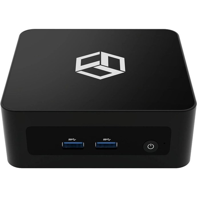 Mini PC QOOBE AP1215U i3-1215U (16GB RAM, SSD 1TB, Windows 11 Pro, crna boja)-0