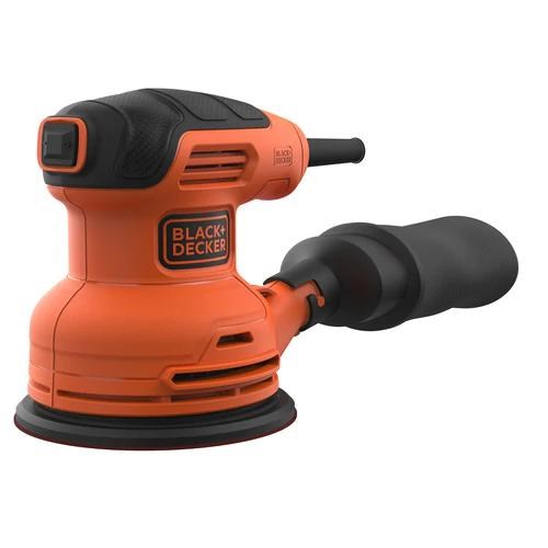 Ekscentrična brusilica BLACK+DECKER BEW210-QS (230 W, 125 mm, narančasto-crna boja)-1