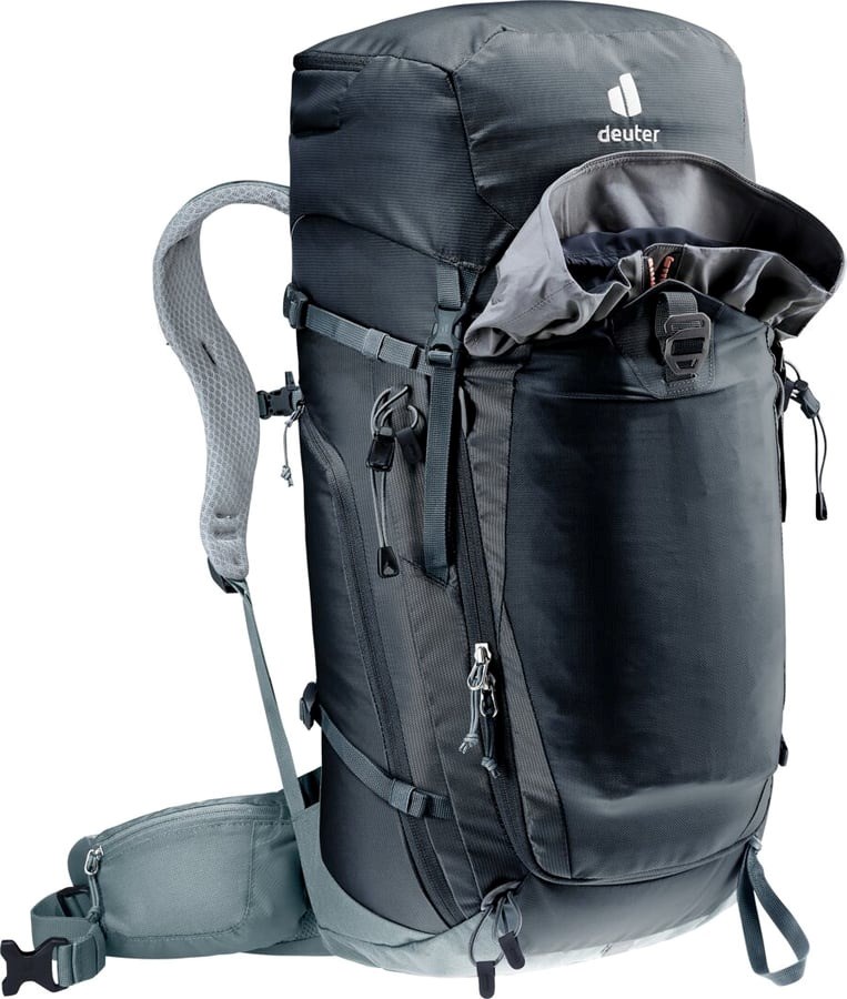 Ruksak za planinarenje DEUTER Trail Pro 36 (36L) crna boja-1