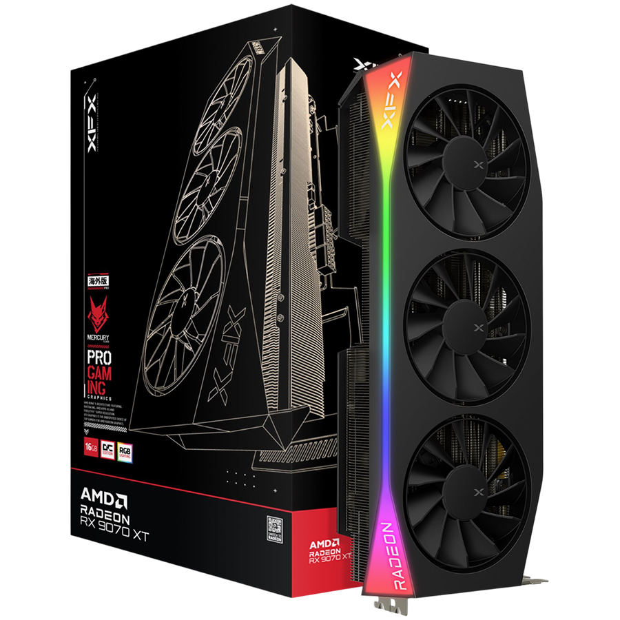 Grafička kartica XFX Mercury RX 9070XT OC RGB 16-4