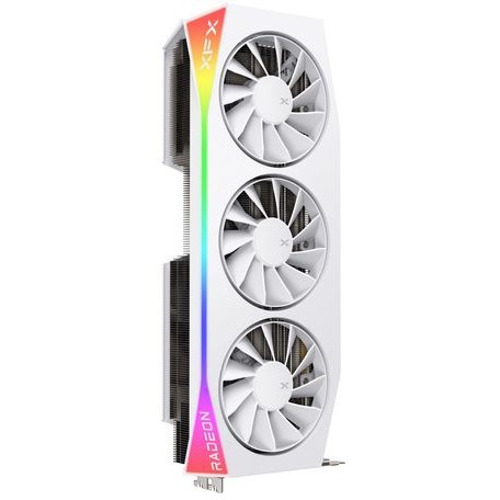 Grafička kartica XFX Mercury RX 9070XT OC White G RGB 16 (16 GB GDDR6, RGB osvjetljenje)-1
