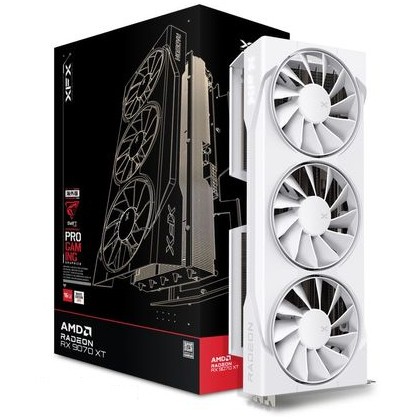 Grafička kartica XFX Swift RX 9070 White 3-FAN GAM E 16G-4