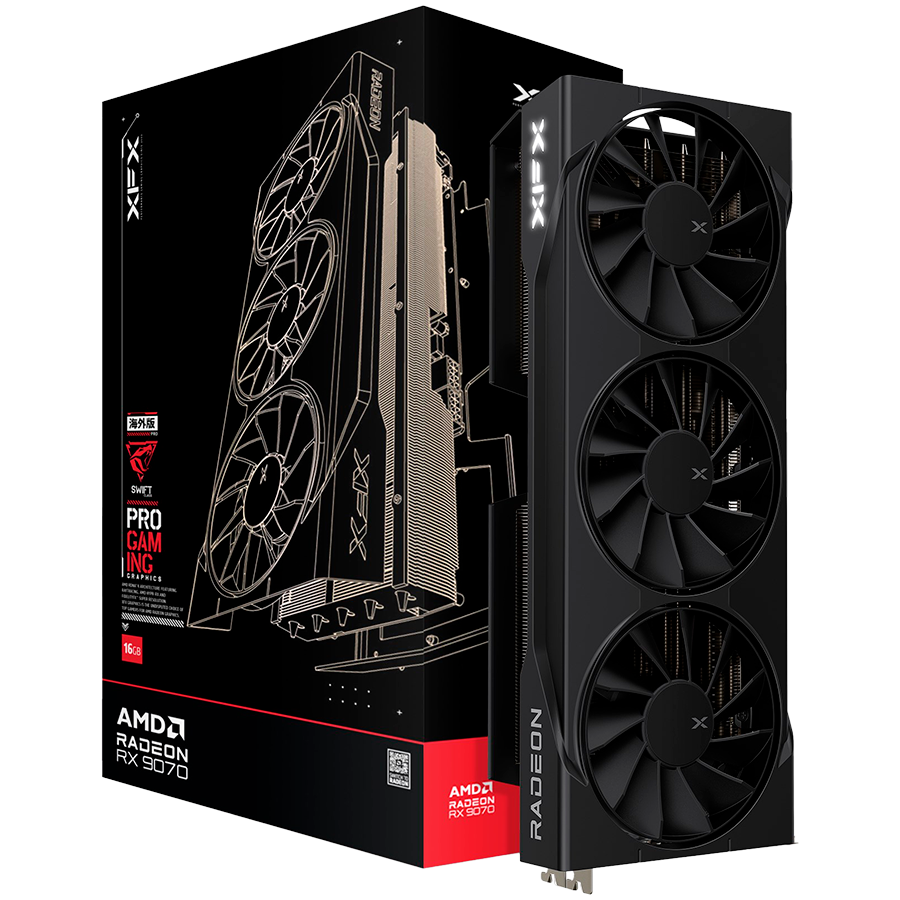 Grafička kartica XFX Swift RX 9070 3-FAN Gaming Ed 16GB-4