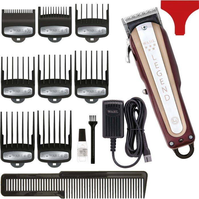 Električni aparat za šišanje WAHL Cordless Legend Burgundy, Silver Lithium-Ion (Li-Ion)-4