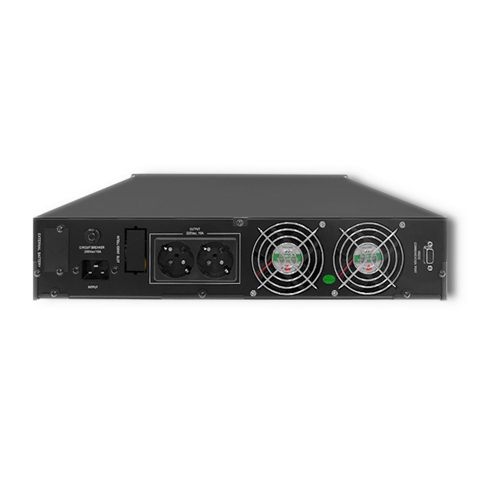 UPS - Neprekidno napajanje QOLTEC 53946 RACK (2000VA / 1600W, LCD)-1
