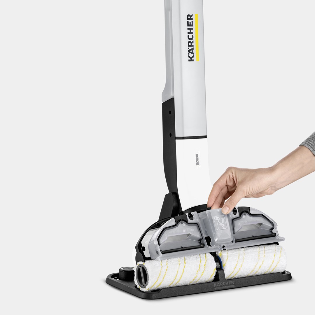 Usisavač KARCHER EWM 2 (baterija, mokro čišćenje, crna, bijela, žuta, 2.5 Ah)-2
