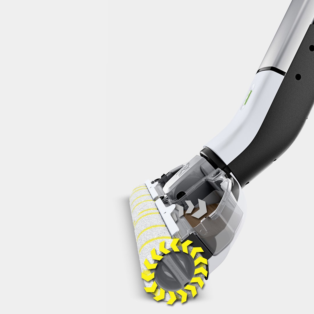 Usisavač KARCHER EWM 2 (baterija, mokro čišćenje, crna, bijela, žuta, 2.5 Ah)-1
