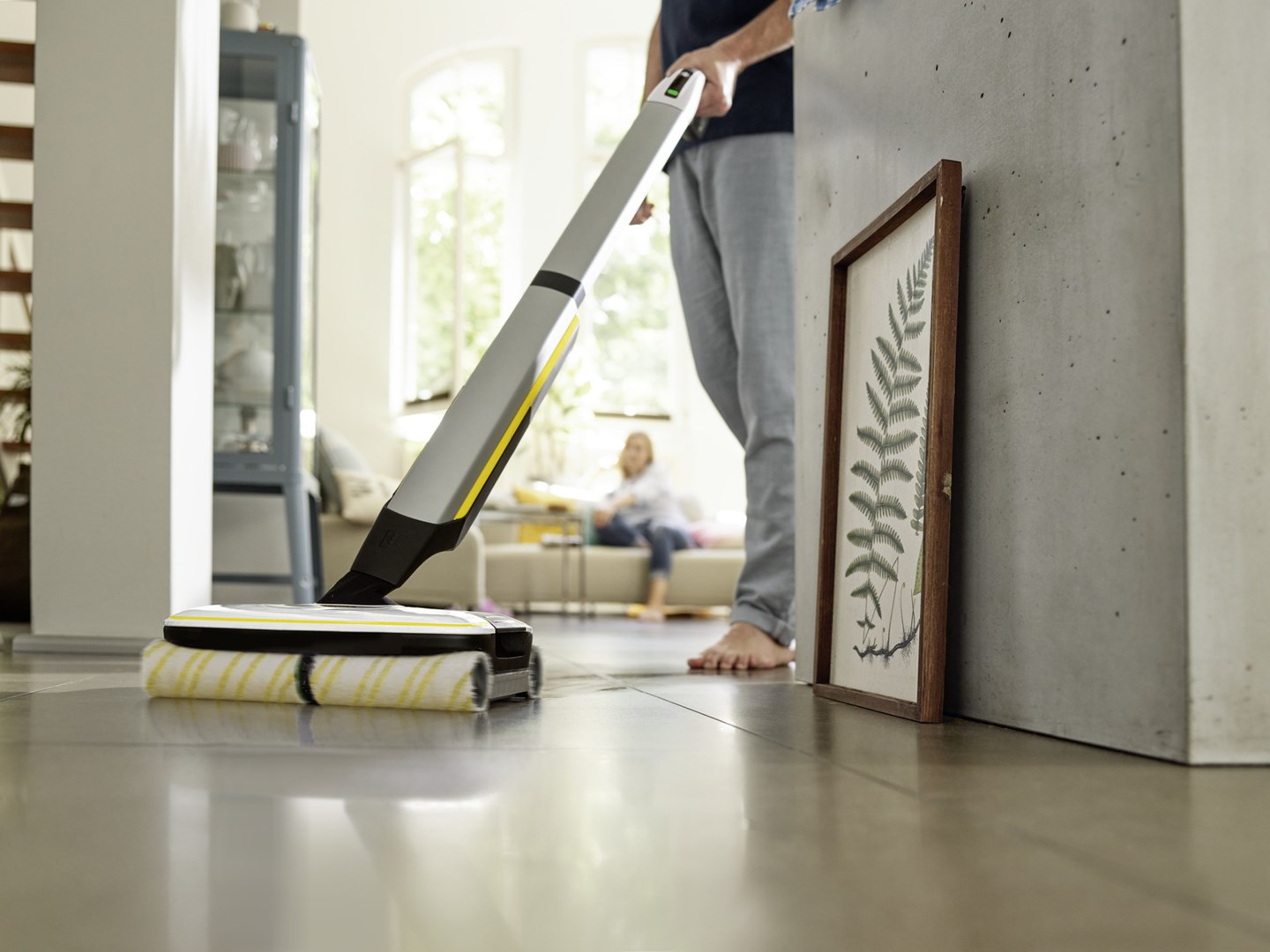 Kärcher FC 7 CORDLESS Electric broom Battery Wet Bagless Black, White, Yellow 2.85 Ah-4