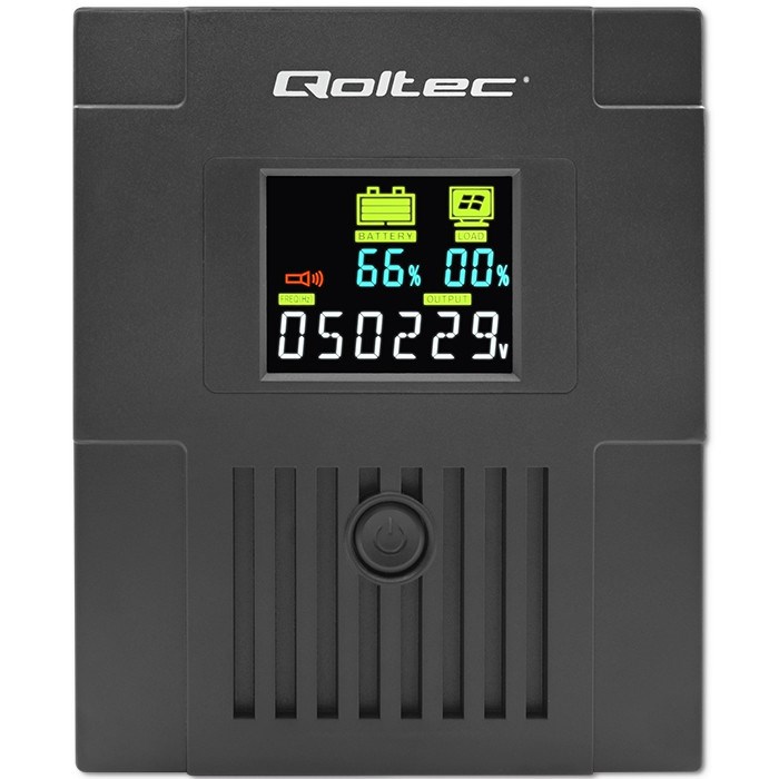 UPS Neprekidno napajanje QOLTEC Monolith 1000VA 1000W (On-line, LCD, Čisti sinusni val, USB/SNMP)-7