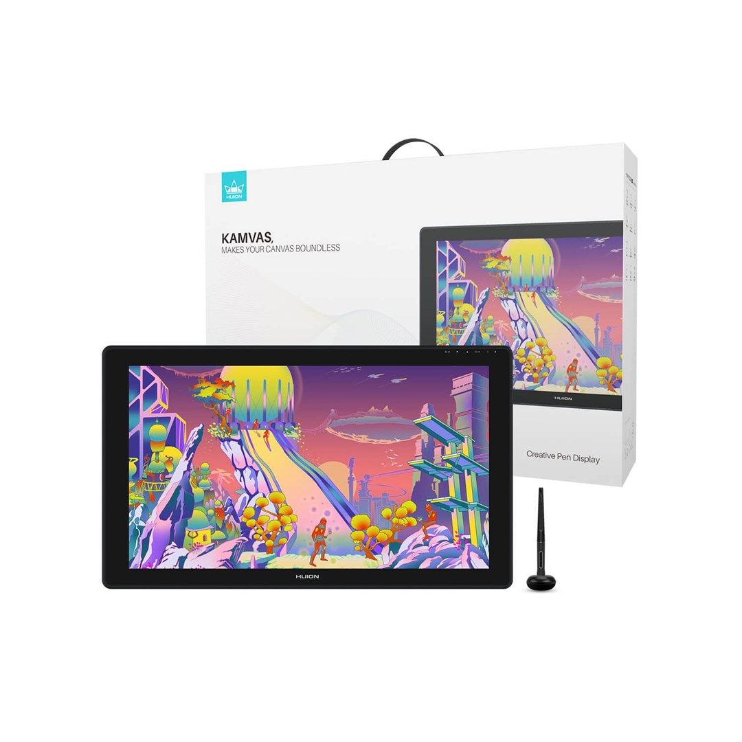 HUION Kamvas 24 Plus graphic tablet 5080 lpi 526,85 x 296,35 mm USB-C Black-5