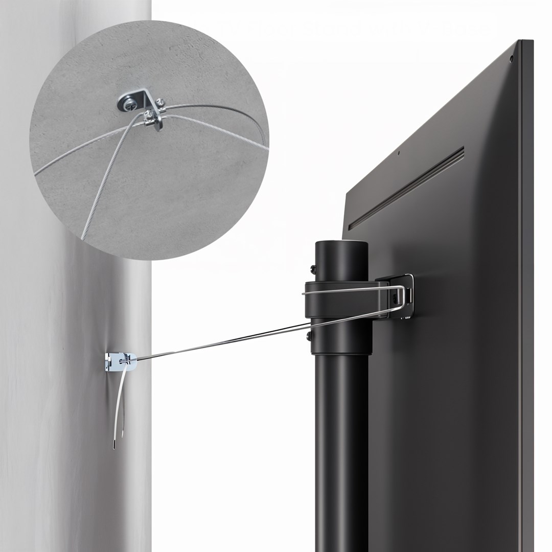 Stalak za TV MACLEAN MC-494 32-70" (max. VESA 400x400, max. 40kg)-0